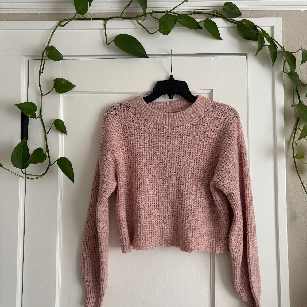 Pink American Eagle sweater